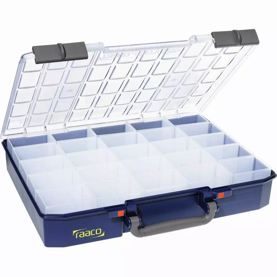 Mallette De Transport RAACO 80 Mm - Très Solide - 25 Godets Amovible - 136327 2 Mallette De Transport RAACO 80 Mm - Très Solide - 25 Godets Amovible - 136327 – Image 2