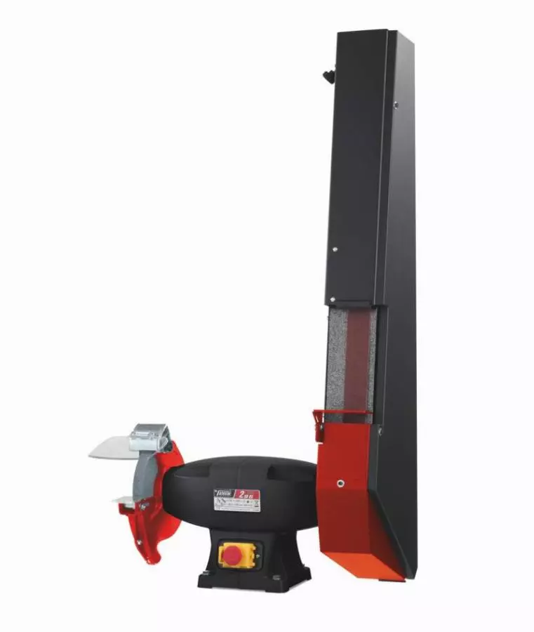 Touret Combiné FEMI 296 EVO - 1100 W Triphasé - Ø 200x25x20 Mm - Avec Bande Inclinable - 8061032 1 Touret Combiné FEMI 296 EVO - 1100 W Triphasé - Ø 200x25x20 Mm - Avec Bande Inclinable - 8061032