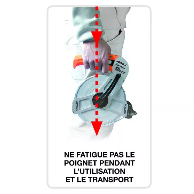 Mesure Longue Fibre Super Action METRICA 50m X 13mm - 40029V 2 Mesure Longue Fibre Super Action METRICA 50m X 13mm - 40029V – Image 2