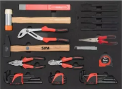 Servante 6 Tiroirs + 135 Outils De Maintenance Indus. SAM OUTILLAGE Modules Abs - 416-135SV 9 Servante 6 Tiroirs + 135 Outils De Maintenance Indus. SAM OUTILLAGE Modules Abs - 416-135SV -Magasin D'outils Professionnels 416 135mz 04 1