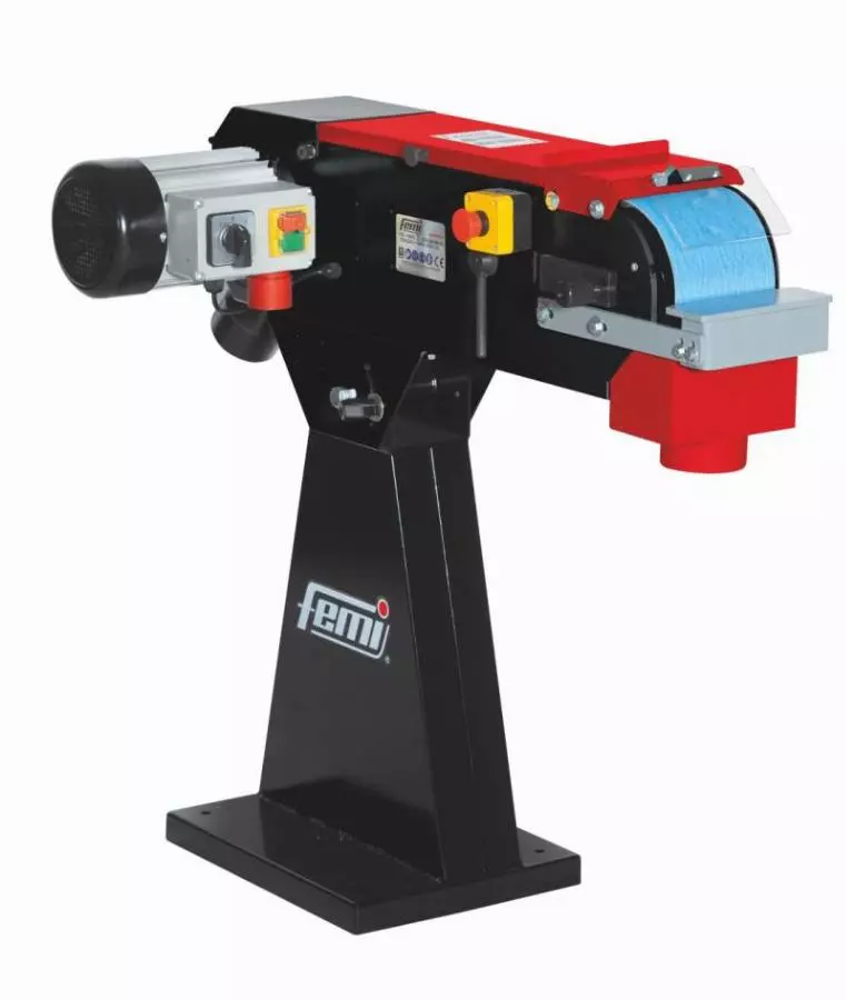 Ponceuse à Bande Horizontale FEMI Avec Socle - Triphasé 4000W Bande 150 X 2000 Mm - 8265130 1 Ponceuse à Bande Horizontale FEMI Avec Socle - Triphasé 4000W Bande 150 X 2000 Mm - 8265130