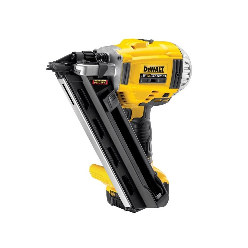 Cloueur De Charpente XR 18V 5Ah Li-Ion BL + 2200 Pointes 2.8x75mm DEWALT - DCN69210BOITES 1 Cloueur De Charpente XR 18V 5Ah Li-Ion BL + 2200 Pointes 2.8x75mm DEWALT - DCN69210BOITES