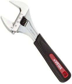 Clé à Molette Mors Fins VIRAX Ouverture Extra-large 39 Lg.215 Mm - 017050