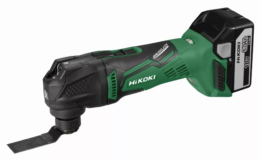 Outil Multifonction HIKOKI 18V - Avec 2 Batteries 18V 5.0Ah + Chargeur, Coffret, 3 Lames De Scie, 5 Feuilles Abrasives - CV18DBLWPZ 1 Outil Multifonction HIKOKI 18V - Avec 2 Batteries 18V 5.0Ah + Chargeur, Coffret, 3 Lames De Scie, 5 Feuilles Abrasives - CV18DBLWPZ