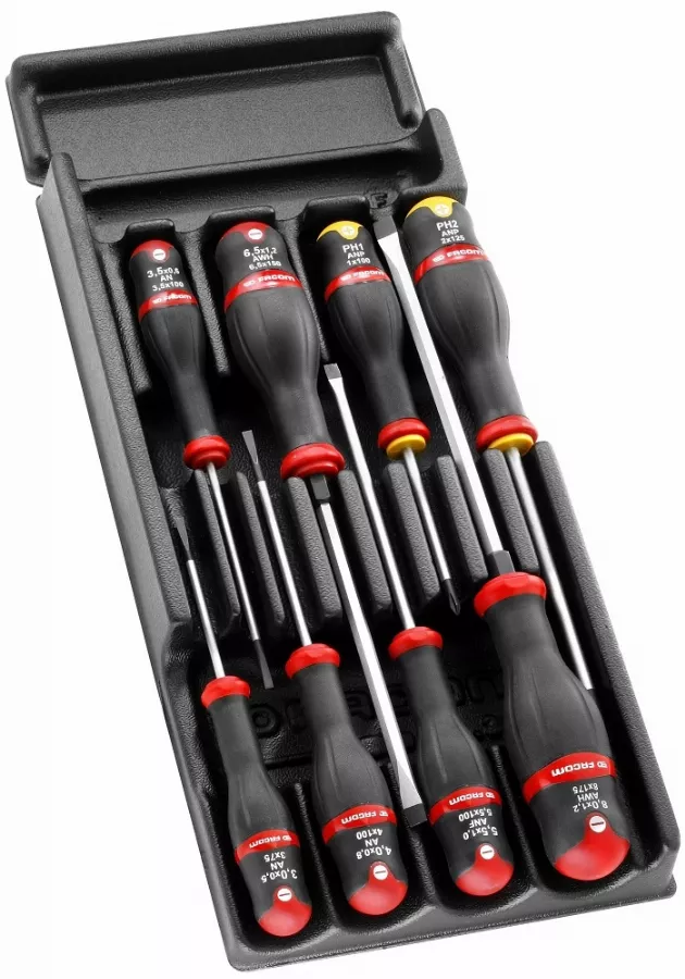 Module De 8 Tournevis Protwist2 FACOM - MOD.AT1PB 1 Module De 8 Tournevis Protwist2 FACOM - MOD.AT1PB