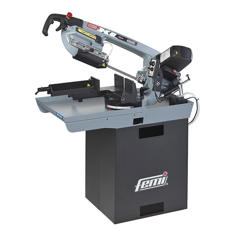 Scie à Ruban Stationnaire Métal FEMI Descente Automatique - Ø Coupe Max. 175mm - 2200DAXL 1 Scie à Ruban Stationnaire Métal FEMI Descente Automatique - Ø Coupe Max. 175mm - 2200DAXL