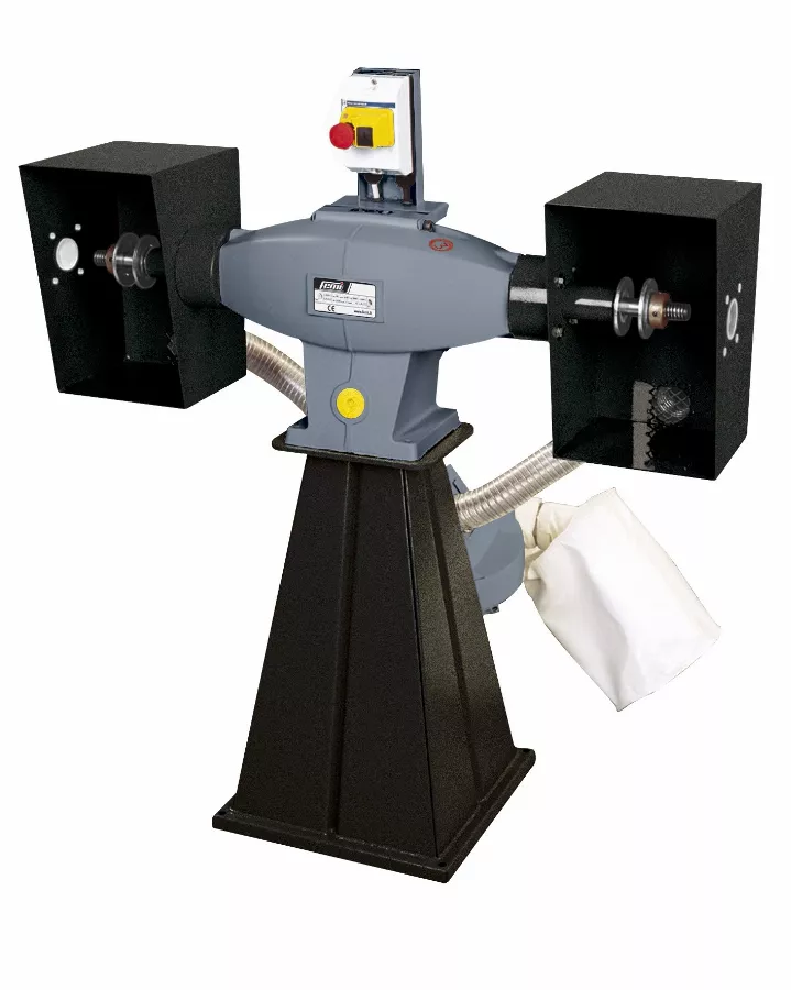 Polisseuse écologique Brosse/brosse FEMI Gamme Industrie - Socle + Aspiration - 1100W Ø250mm - 202 EVO 1 Polisseuse écologique Brosse/brosse FEMI Gamme Industrie - Socle + Aspiration - 1100W Ø250mm - 202 EVO