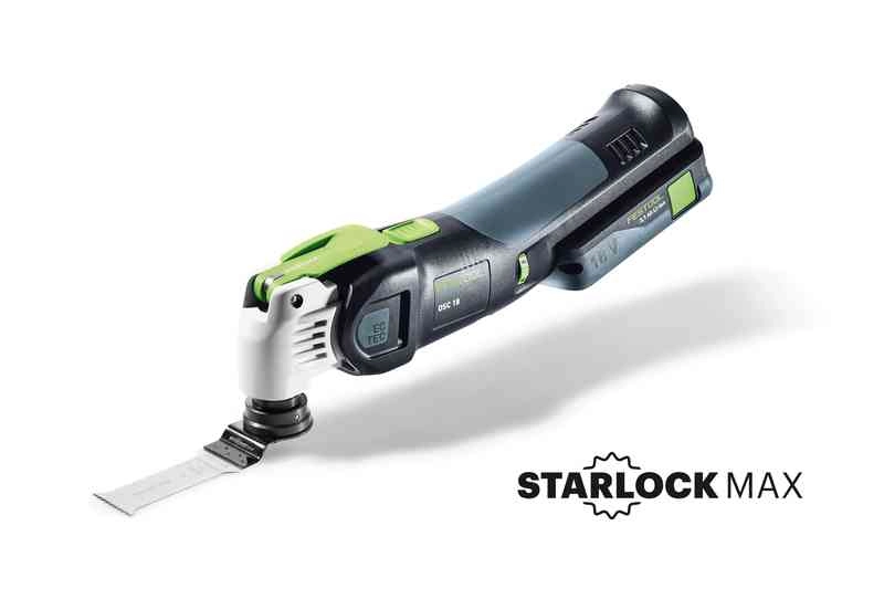 Outil Oscillant OSC 18 HPC Li 4,0 El-Set VECTURO FESTOOL + Batterie + Chargeur + Accessoires - 576593 2 Outil Oscillant OSC 18 HPC Li 4,0 El-Set VECTURO FESTOOL + Batterie + Chargeur + Accessoires - 576593 – Image 2