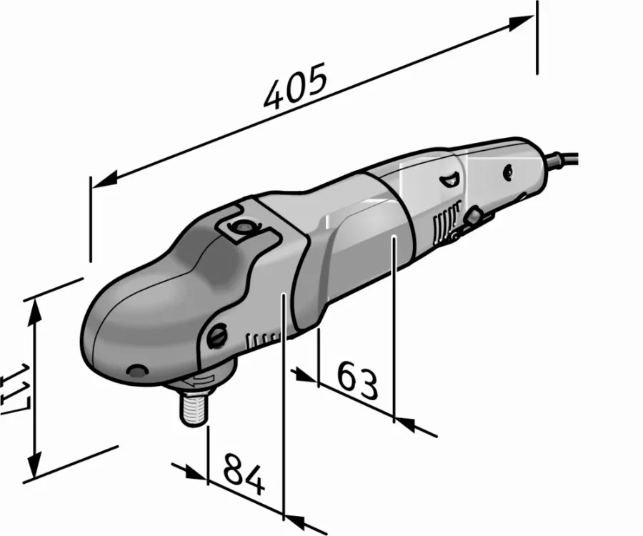 Polisseuse PE 14-2 150 FLEX 1400 W - 373680 4 Polisseuse PE 14-2 150 FLEX 1400 W - 373680 – Image 4