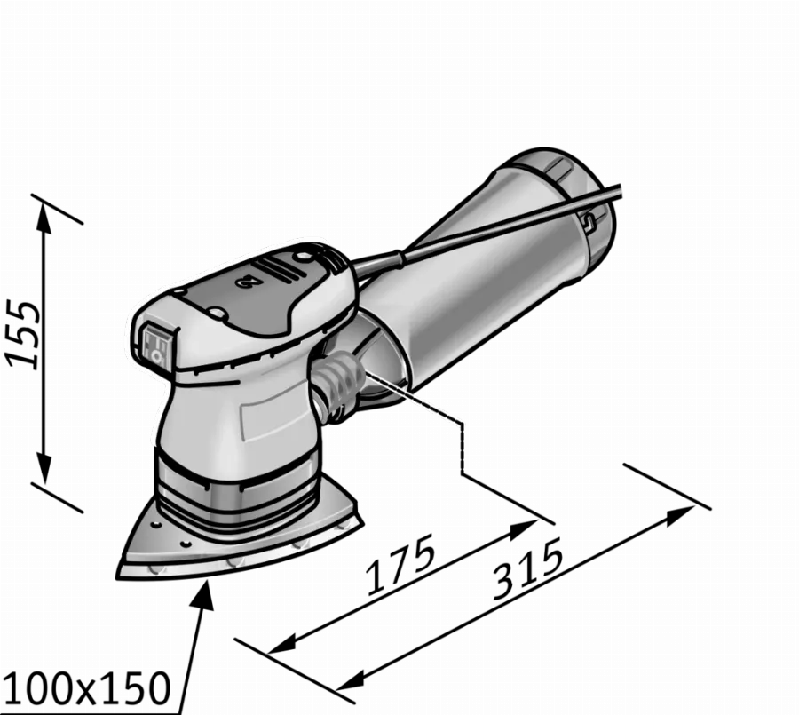 Ponceuse Delta Avec Régulation De Régime En Kit ODE 100-2 Set FLEX - En L-Boxx Avec Accessoires - 429864 4 Ponceuse Delta Avec Régulation De Régime En Kit ODE 100-2 Set FLEX - En L-Boxx Avec Accessoires - 429864 – Image 4