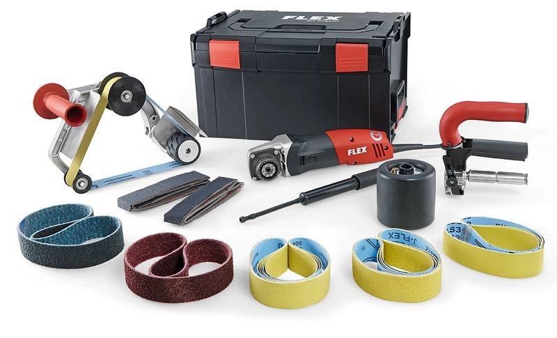 Satineuse Et Ponceuse à Bande Pour Tubes TRINOXFLEX BSE 14-3 INOX Set FLEX - 433.454 4 Satineuse Et Ponceuse à Bande Pour Tubes TRINOXFLEX BSE 14-3 INOX Set FLEX - 433.454 – Image 4