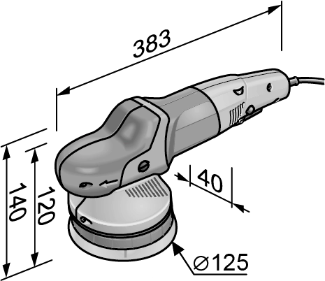 Polisseuse Orbitale à Entraînement Forcé XCE 10-8 125 P-Set FLEX - En L-Boxx Avec Accessoires - 447269 4 Polisseuse Orbitale à Entraînement Forcé XCE 10-8 125 P-Set FLEX - En L-Boxx Avec Accessoires - 447269 – Image 4
