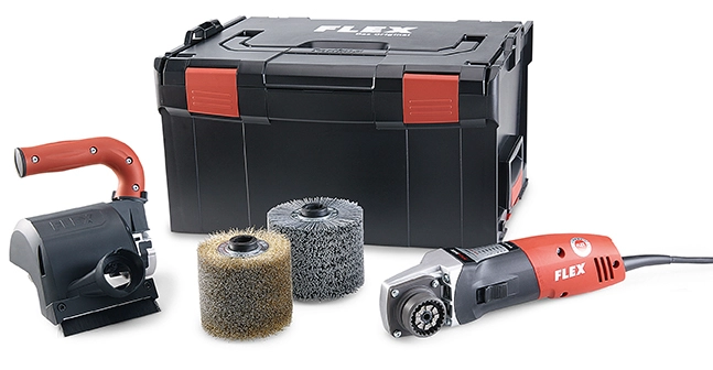 Polisseuse Excentrique Brosseuse TRINOXFLEX BBE 14-3 110 Set FLEX - En Coffret - 461504 2 Polisseuse Excentrique Brosseuse TRINOXFLEX BBE 14-3 110 Set FLEX - En Coffret - 461504 – Image 2
