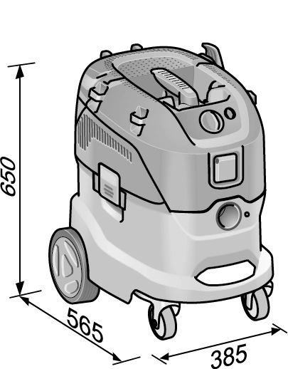 Aspirateur VCE 44 L AC-Set FLEX - 465690 2 Aspirateur VCE 44 L AC-Set FLEX - 465690 – Image 2