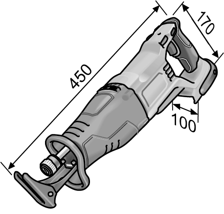 Scie Sabre Pendulaire 18V RSP DW 18.0-EC FLEX - En Coffret Sans Batterie Ni Chargeur - 466964 4 Scie Sabre Pendulaire 18V RSP DW 18.0-EC FLEX - En Coffret Sans Batterie Ni Chargeur - 466964 – Image 4