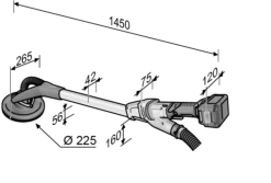 Ponceuse Handy Giraffe GE MH 18.0-EC Set FLEX 2 Tête - 920502 -Magasin D'outils Professionnels FLE00325 3