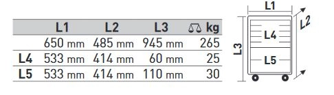 Servante D'atelier Hightech Pro-Line 8 Tiroirs P308 EVA KRAFTWERK - 3908 1 Servante D'atelier Hightech Pro-Line 8 Tiroirs P308 EVA KRAFTWERK - 3908