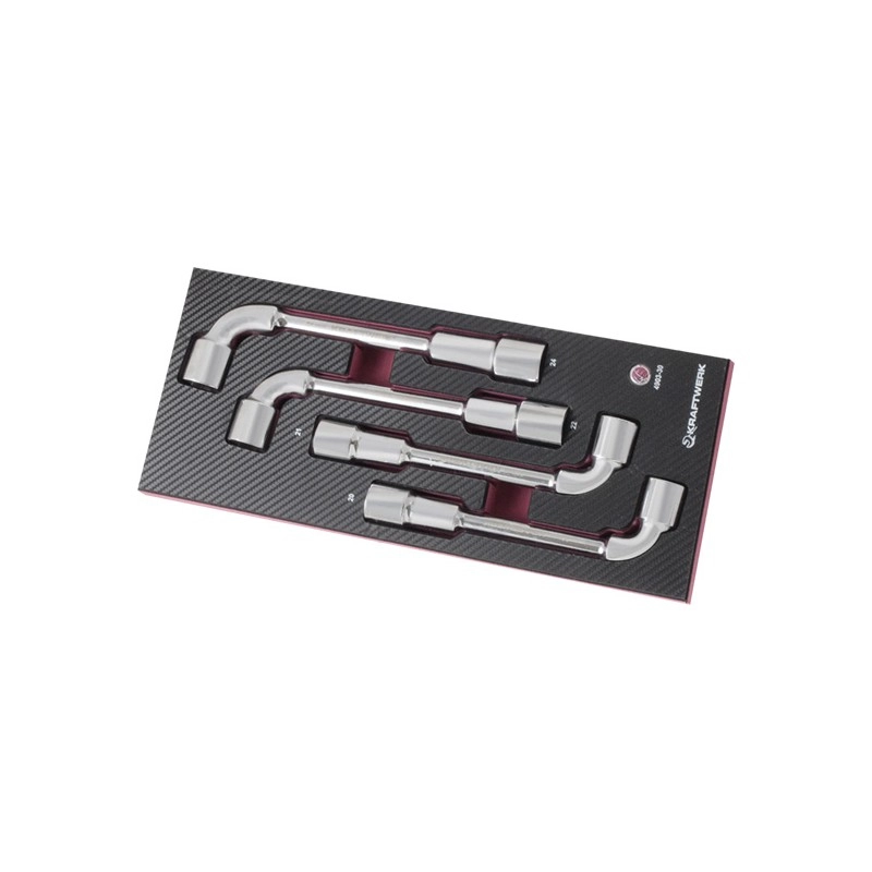 Coquille De Clés à Pipe Débouchées 20-24 Mm EVA3 KRAFTWERK 4 Pièces - 4903-30 1 Coquille De Clés à Pipe Débouchées 20-24 Mm EVA3 KRAFTWERK 4 Pièces - 4903-30