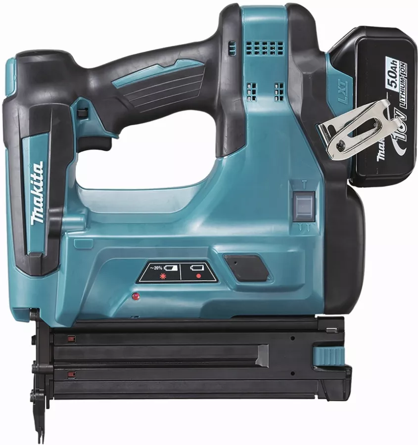 Cloueur 18 V Li-Ion 5 Ah MAKITA - 2 Batteries, Chargeur, Coffret - DBN500RTJ 1 Cloueur 18 V Li-Ion 5 Ah MAKITA - 2 Batteries, Chargeur, Coffret - DBN500RTJ