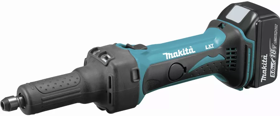 Meuleuse Droite 18 V Li-Ion 5 Ah MAKITA - 2 Batteries, Chargeur, Coffret - DGD800RTJ 1 Meuleuse Droite 18 V Li-Ion 5 Ah MAKITA - 2 Batteries, Chargeur, Coffret - DGD800RTJ