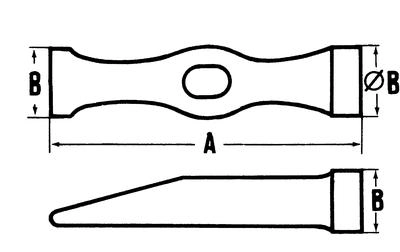 Marteau à Garnir 40 Protect MOB MONDELIN - 0200409301 1 Marteau à Garnir 40 Protect MOB MONDELIN - 0200409301