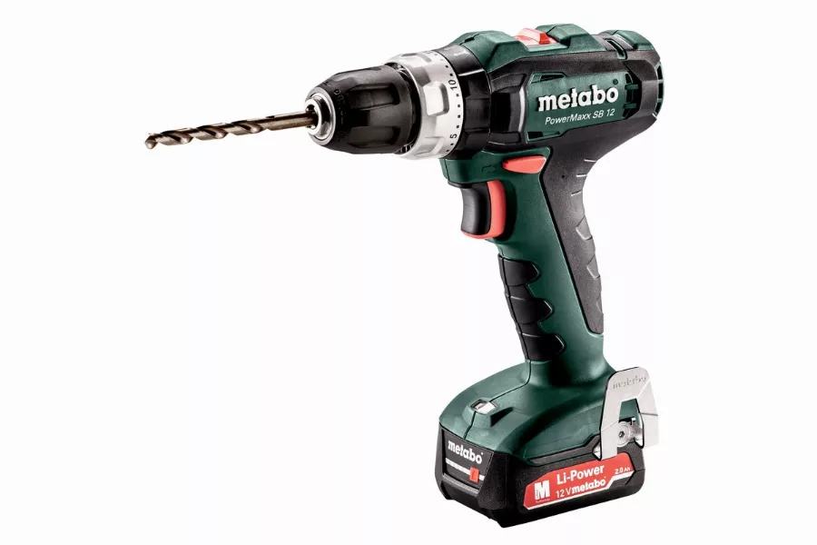Perceuse à Percussion METABO - PowerMaxx SB 12V - 2 X 2,0 Ah Li-Power, SC 30, Coffret - 601076500 1 Perceuse à Percussion METABO - PowerMaxx SB 12V - 2 X 2,0 Ah Li-Power, SC 30, Coffret - 601076500