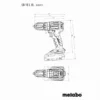 Perceuse à Percussion METABO - SB 18V - L BL 2 X 2,0 Ah Li-Power, SC 30, Coffret - 602331500