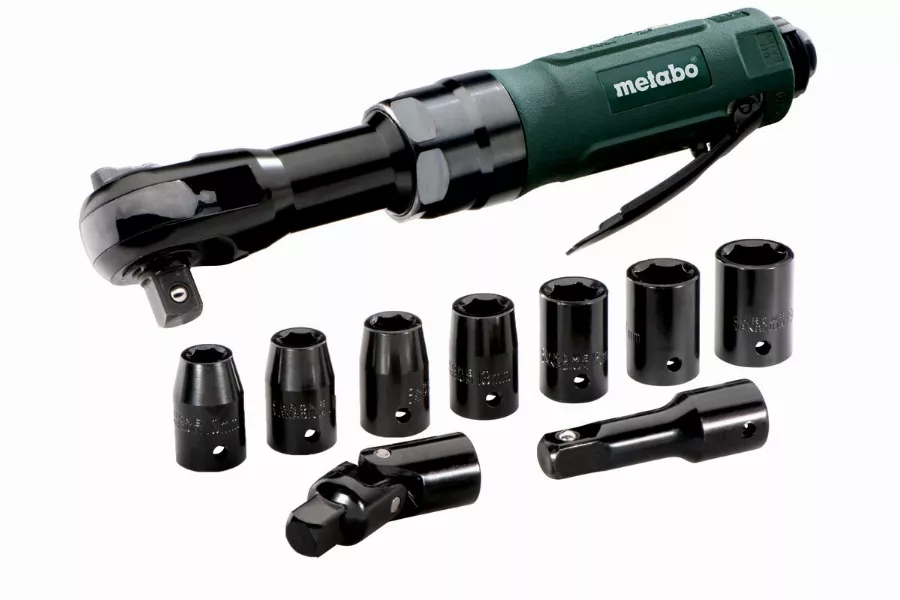Tournevis à Cliquet à Air Comprimé DRS 68 Set 1/2" METABO - 604119500 1 Tournevis à Cliquet à Air Comprimé DRS 68 Set 1/2" METABO - 604119500