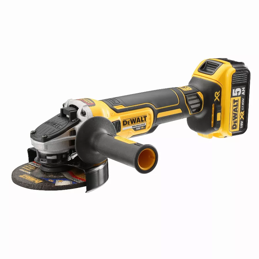 Meuleuse DEWALT Brushless XR Ø125 Mm - 2 Batteries 5.0Ah 18V - DCG405P2 1 Meuleuse DEWALT Brushless XR Ø125 Mm - 2 Batteries 5.0Ah 18V - DCG405P2