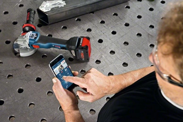 Meuleuse Angulaire BOSCH GWS 18V-10SC Professional Solo Click & Go - Sans Batterie Ni Chargeur - 06019G340B 5 Meuleuse Angulaire BOSCH GWS 18V-10SC Professional Solo Click & Go - Sans Batterie Ni Chargeur - 06019G340B – Image 5