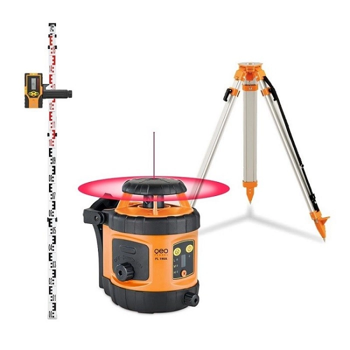 Pack Laser Maçon FL190A + Trépied + Mire GEO FENNEL - 292190-S01 1 Pack Laser Maçon FL190A + Trépied + Mire GEO FENNEL - 292190-S01