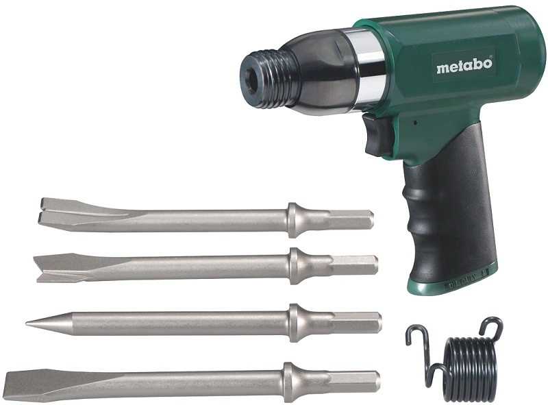 Marteau Burineur à Air Comprimé METABO DMH 30 Set + 4 Burins - 6.04115.50 1 Marteau Burineur à Air Comprimé METABO DMH 30 Set + 4 Burins - 6.04115.50