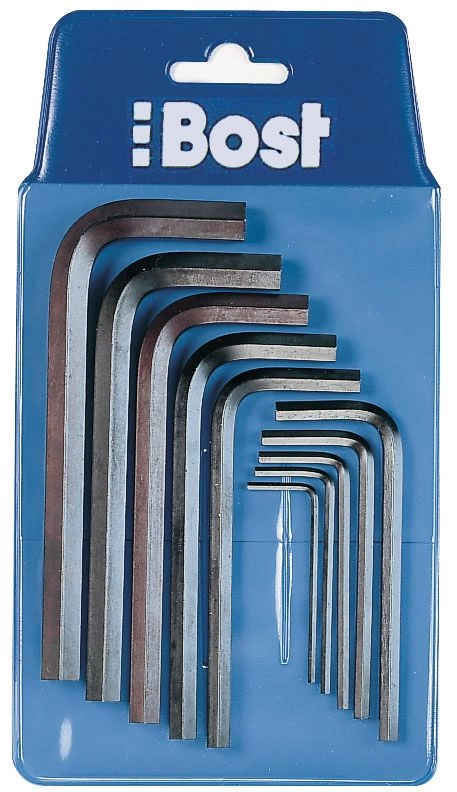 Jeu De Clé BOST 6 Pans En Trousse - 1.5 - 2 - 2.5 - 3 - 4 - 5 - 6 Mm - 866650 1 Jeu De Clé BOST 6 Pans En Trousse - 1.5 - 2 - 2.5 - 3 - 4 - 5 - 6 Mm - 866650