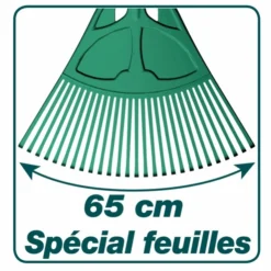 Balai à Gazon XL LEBORGNE 27 Dents Manche Bois Certifié PEFC - 369711 -Magasin D'outils Professionnels OOB90037 3