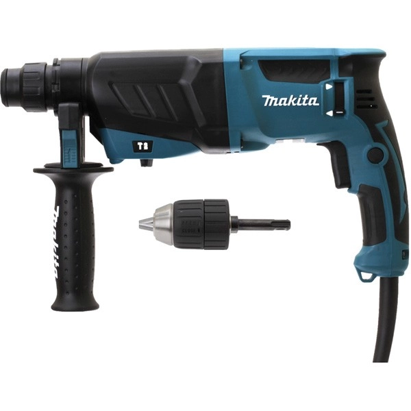 Perforateur Burineur MAKITA SDS-Plus - 800W Avec Mandrin Autoserrant - HR2630X7 1 Perforateur Burineur MAKITA SDS-Plus - 800W Avec Mandrin Autoserrant - HR2630X7