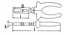 Pince A Denuder Avec Ressort 160 Mm SAM - 240R16GFME 7 Pince A Denuder Avec Ressort 160 Mm SAM - 240R16GFME -Magasin D'outils Professionnels SAM01225 5