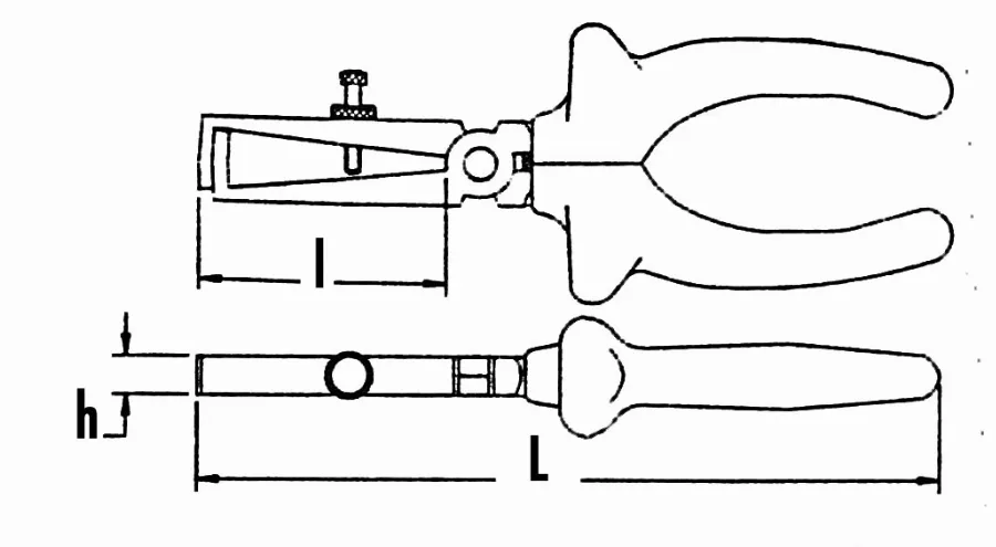 Pince A Denuder Avec Ressort 160 Mm SAM - 240R16GFME 4 Pince A Denuder Avec Ressort 160 Mm SAM - 240R16GFME – Image 4