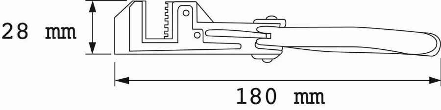 Pince A Denuder Automatique A Peigne SAM - 24418 2 Pince A Denuder Automatique A Peigne SAM - 24418 – Image 2