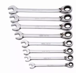 Jeu De 8 Clés Mixtes à Cliquet Articulé SAM - 50CTJ8