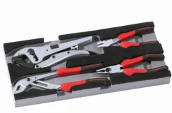 Module Mousse 1/3 De 4 Pinces Chromées Polies SAM - P21J4M