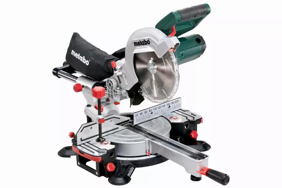 Scie à Onglets Radiale METABO 1700W Ø216mm - Avec Lame Et Accessoires - KGSV 216 M 1 Scie à Onglets Radiale METABO 1700W Ø216mm - Avec Lame Et Accessoires - KGSV 216 M