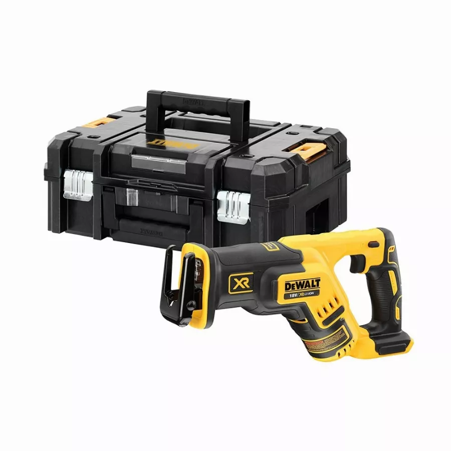 Scie Sabre Compacte DEWALT XR - Sans Batterie, Ni Chargeur - Avec Coffret TSTAK II - DCS367NT 1 Scie Sabre Compacte DEWALT XR - Sans Batterie, Ni Chargeur - Avec Coffret TSTAK II - DCS367NT
