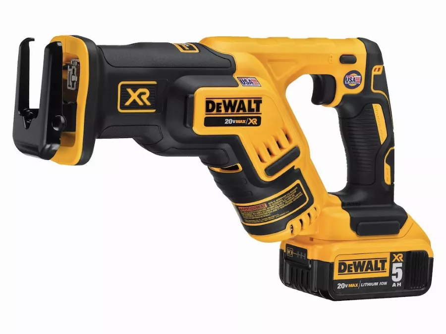 Scie Sabre Compacte DEWALT XR - 2 Batteries 18V 5.0Ah, Chargeur, Coffret TSTAK II - DCS367P2 1 Scie Sabre Compacte DEWALT XR - 2 Batteries 18V 5.0Ah, Chargeur, Coffret TSTAK II - DCS367P2