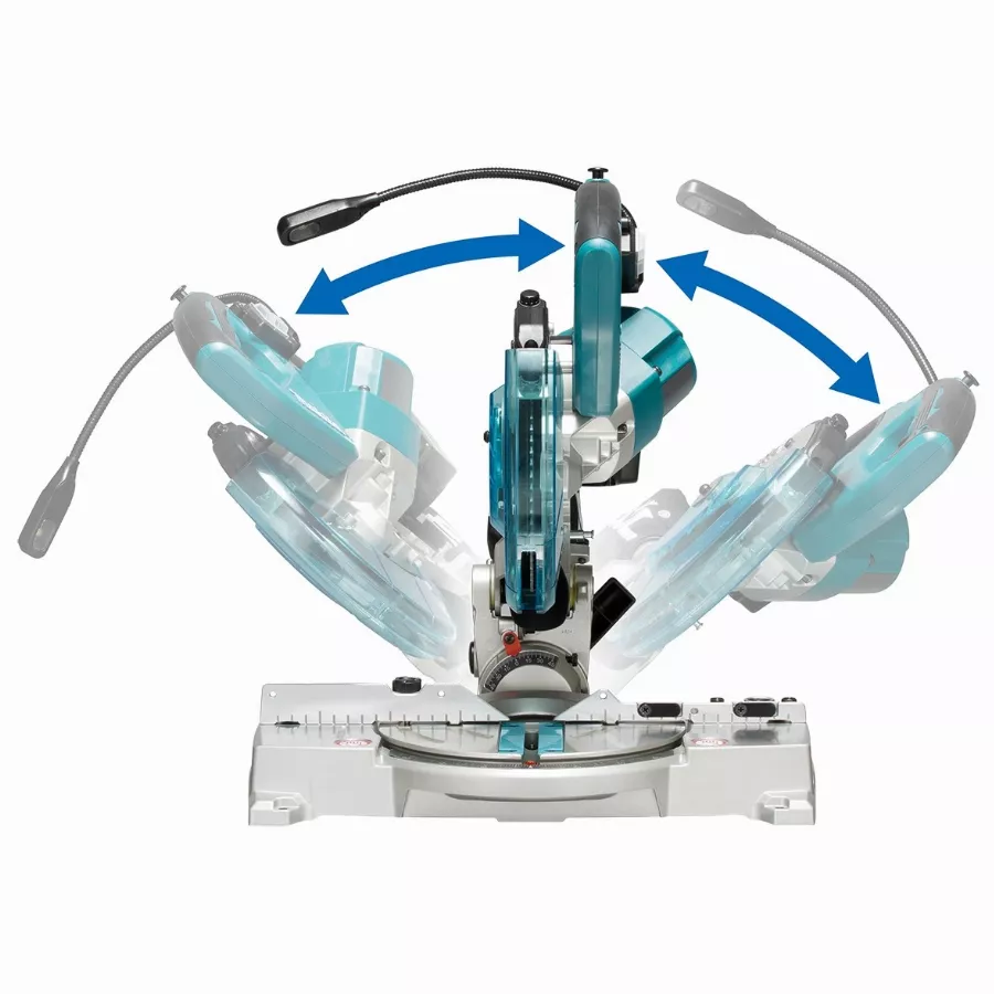 Scie à Onglets MAKITA 18V Li-ion - Ø165mm - Sans Batterie, Ni Chargeur - DLS600Z 2 Scie à Onglets MAKITA 18V Li-ion - Ø165mm - Sans Batterie, Ni Chargeur - DLS600Z – Image 2