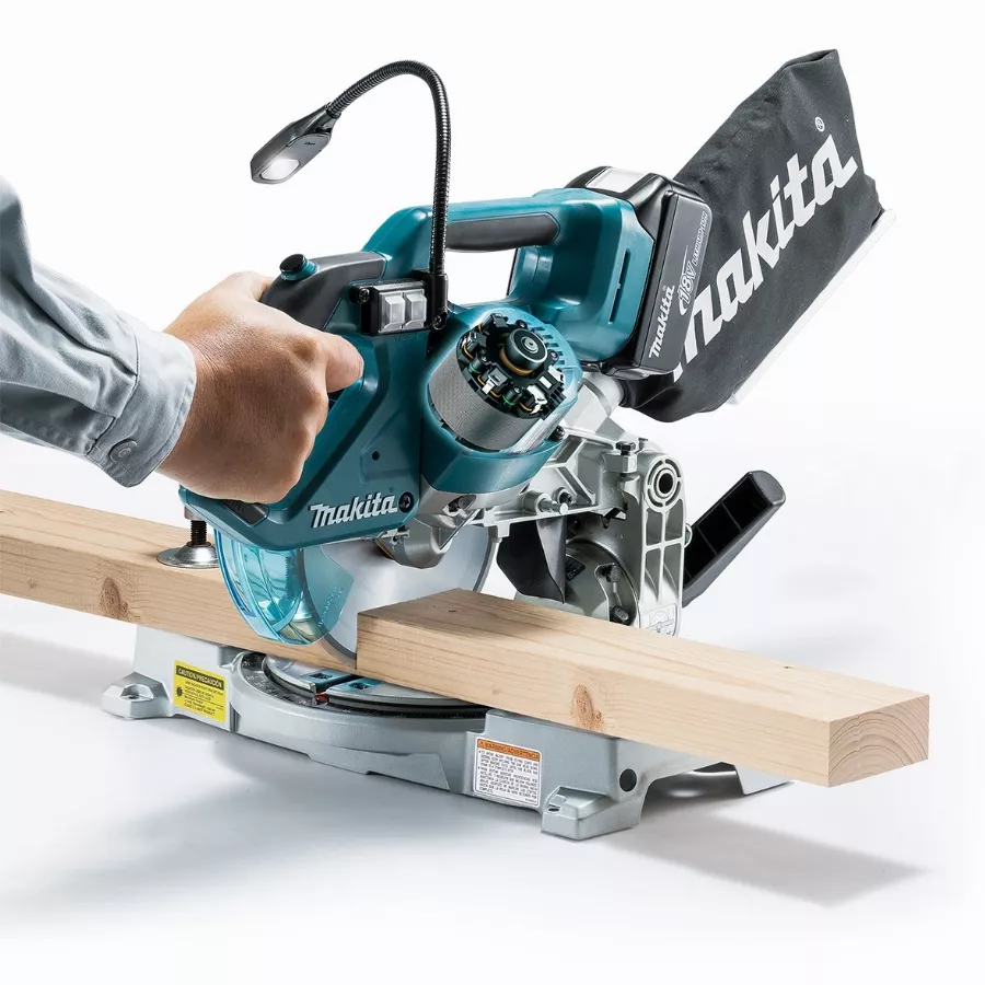 Scie à Onglets MAKITA 18V Li-ion - Ø165mm - Sans Batterie, Ni Chargeur - DLS600Z 3 Scie à Onglets MAKITA 18V Li-ion - Ø165mm - Sans Batterie, Ni Chargeur - DLS600Z – Image 3