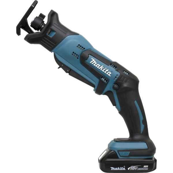 Scie Récipro MAKITA 18V Li-Ion 1.5Ah Livrée Avec 2 Batteries En Coffret - DJR183RYJ 1 Scie Récipro MAKITA 18V Li-Ion 1.5Ah Livrée Avec 2 Batteries En Coffret - DJR183RYJ
