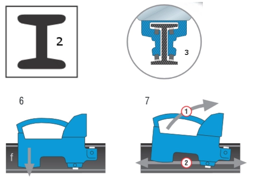 Serre Joint Dormant URKO - IPN "I" 80x42mm - Serrage 2000mm - 875 5 Serre Joint Dormant URKO - IPN "I" 80x42mm - Serrage 2000mm - 875 – Image 5
