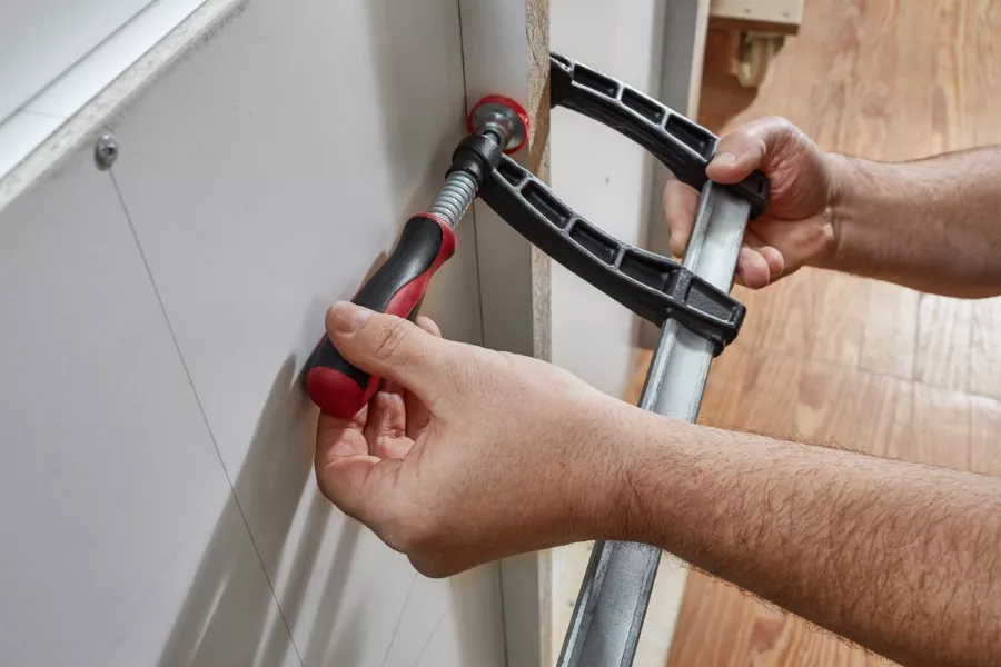 Serre-joint à Engrenage Gearklamp BESSEY - Serrage 450 Mm Saillie 60 Mm Rail 19 X 6 Mm - GK45 14 Serre-joint à Engrenage Gearklamp BESSEY - Serrage 450 Mm Saillie 60 Mm Rail 19 X 6 Mm - GK45 – Image 14