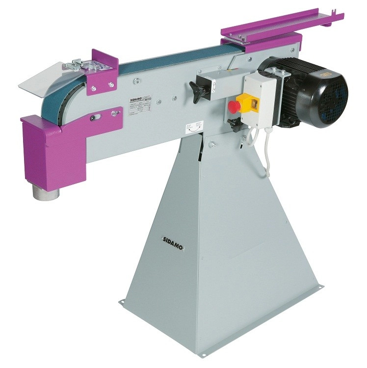 Ponceuse à Bande SIDAMO BG753 - 2200W TRI - Avec Socle - 20105028 1 Ponceuse à Bande SIDAMO BG753 - 2200W TRI - Avec Socle - 20105028