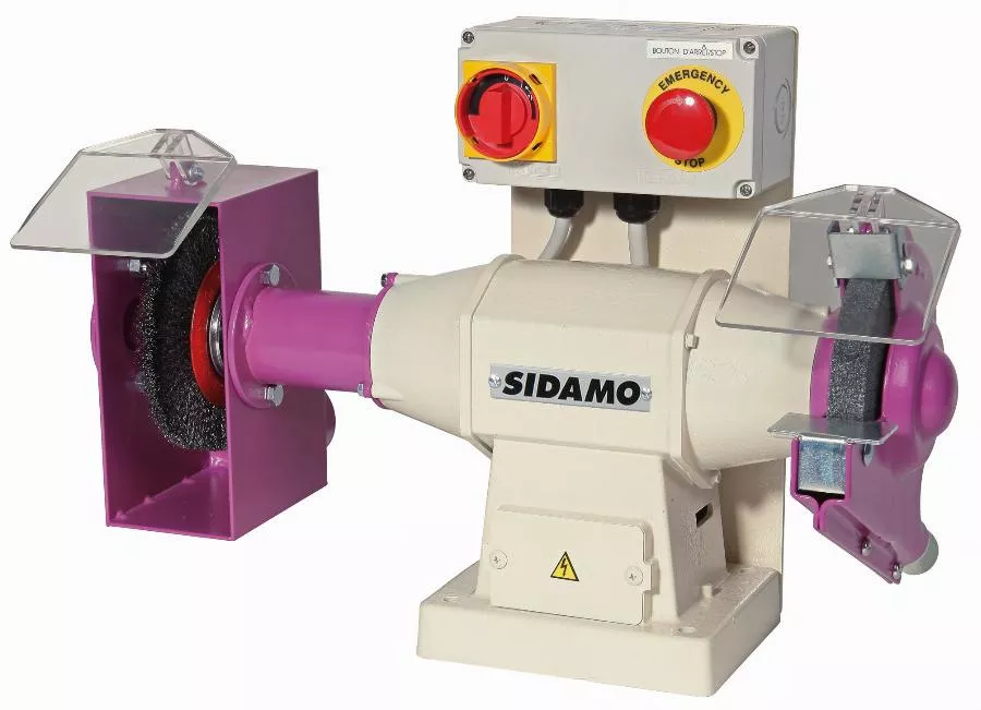 Touret à Meuler SIDAMO 121 M-B/D.150 / 400 V TRI - 20113010 1 Touret à Meuler SIDAMO 121 M-B/D.150 / 400 V TRI - 20113010